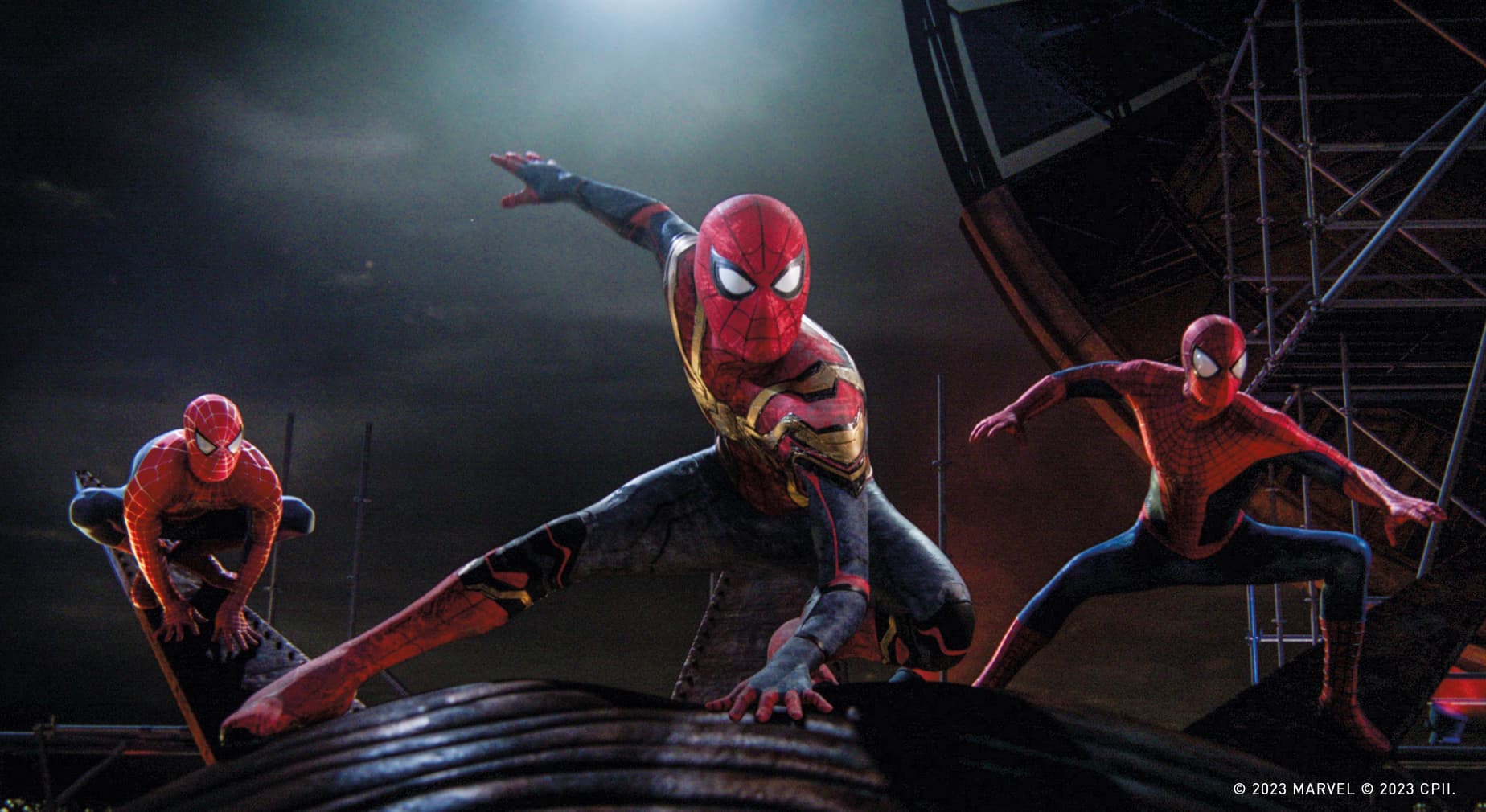 Tobey Maguire And Andrew Garfield On The Making Of SPIDER MAN NO WAY 