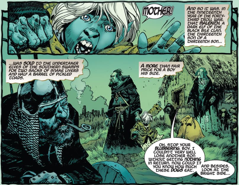 Malekith sold into slavery