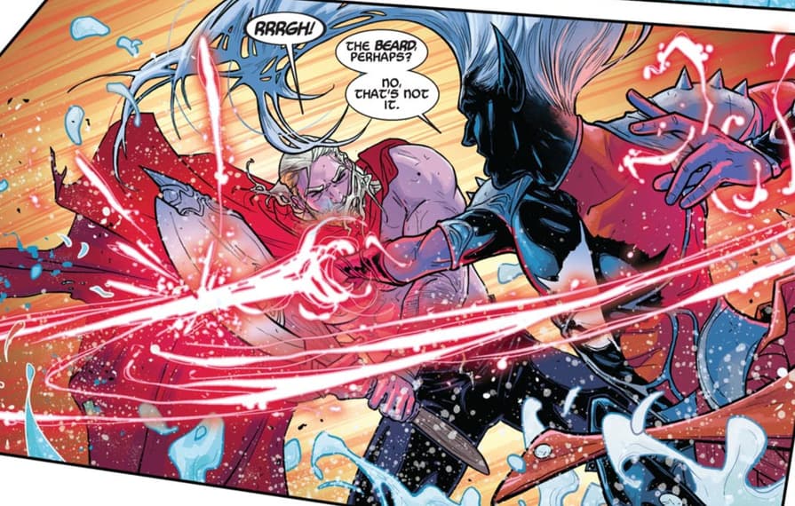 Malekith fights Thor