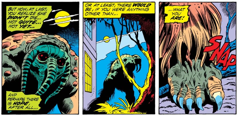 Man-Thing in Astonishing Tales