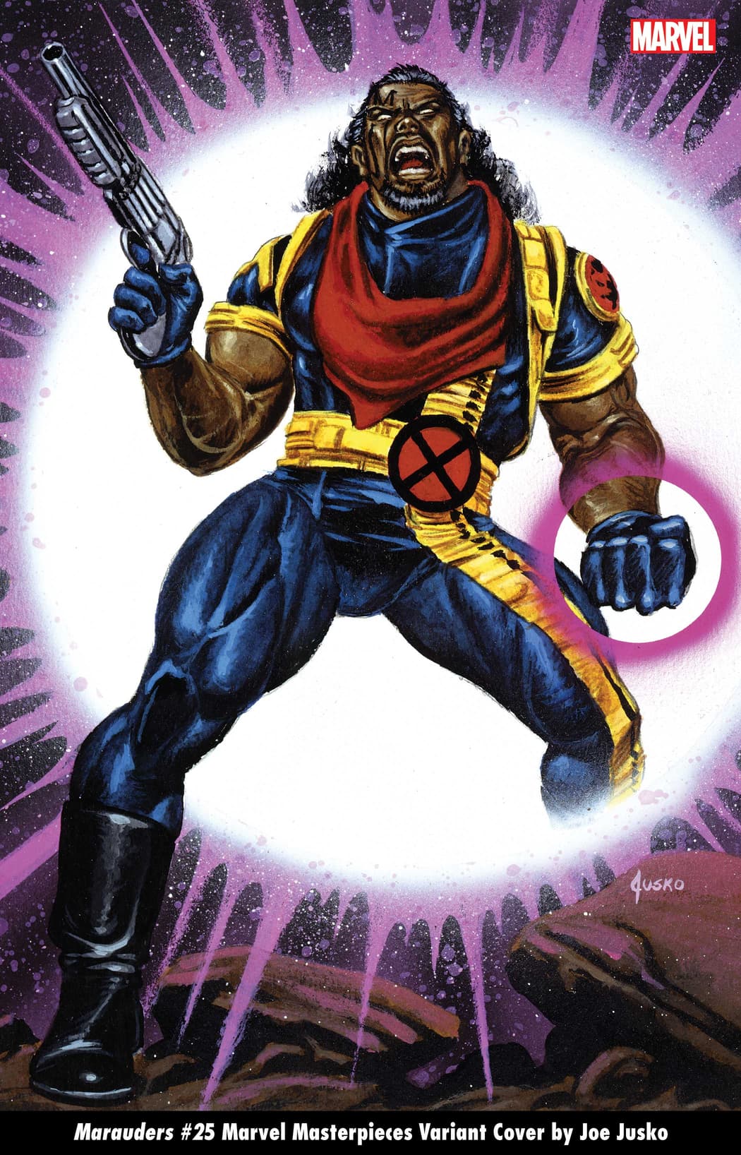 MARAUDERS #25 MARVEL MASTERPIECES VARIANT COVER A by JOE JUSKO
