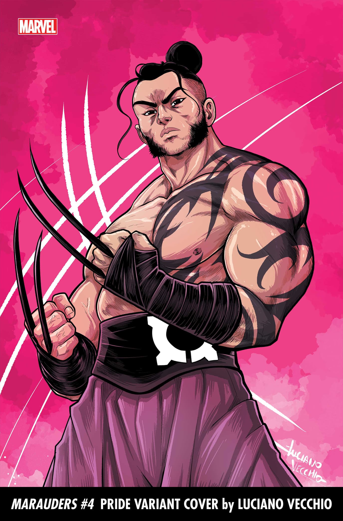 Marauders #4 Pride Variant Cover by Luciano Vecchio