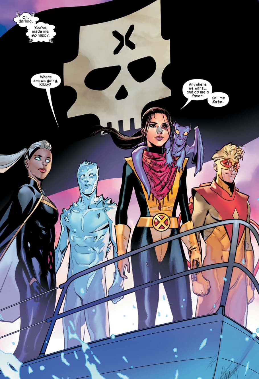 Kate Pryde brings the mutants home in MARAUDERS (2019) #1!