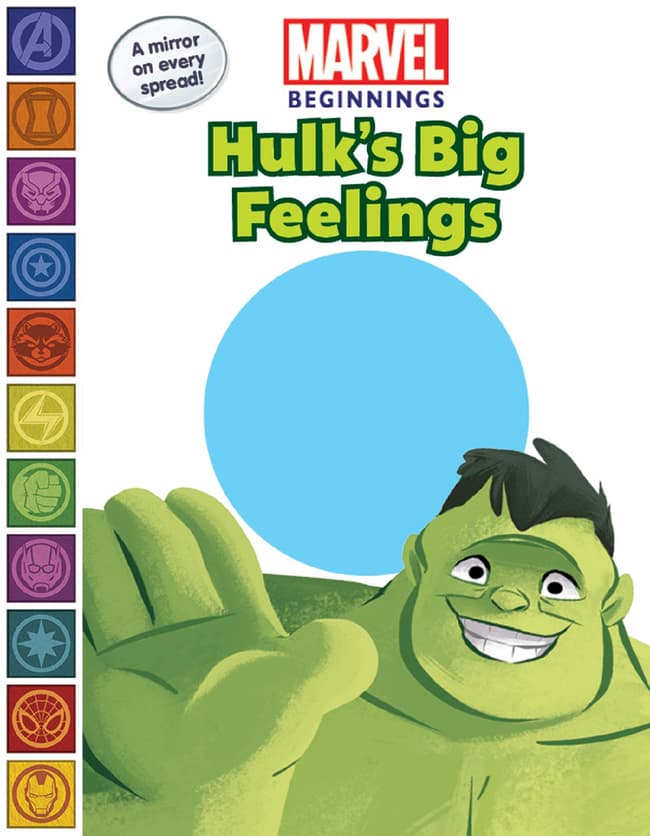 Cover to Marvel Beginnings: Hulk’s Big Feelings.