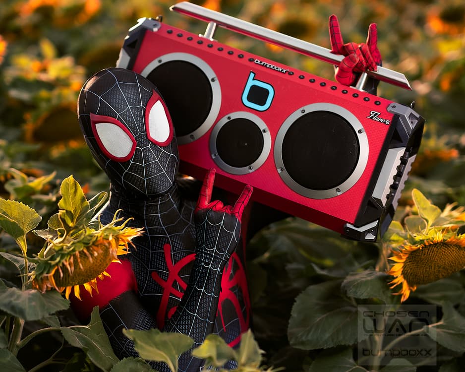 Marco as Spider-Man (Miles Morales)