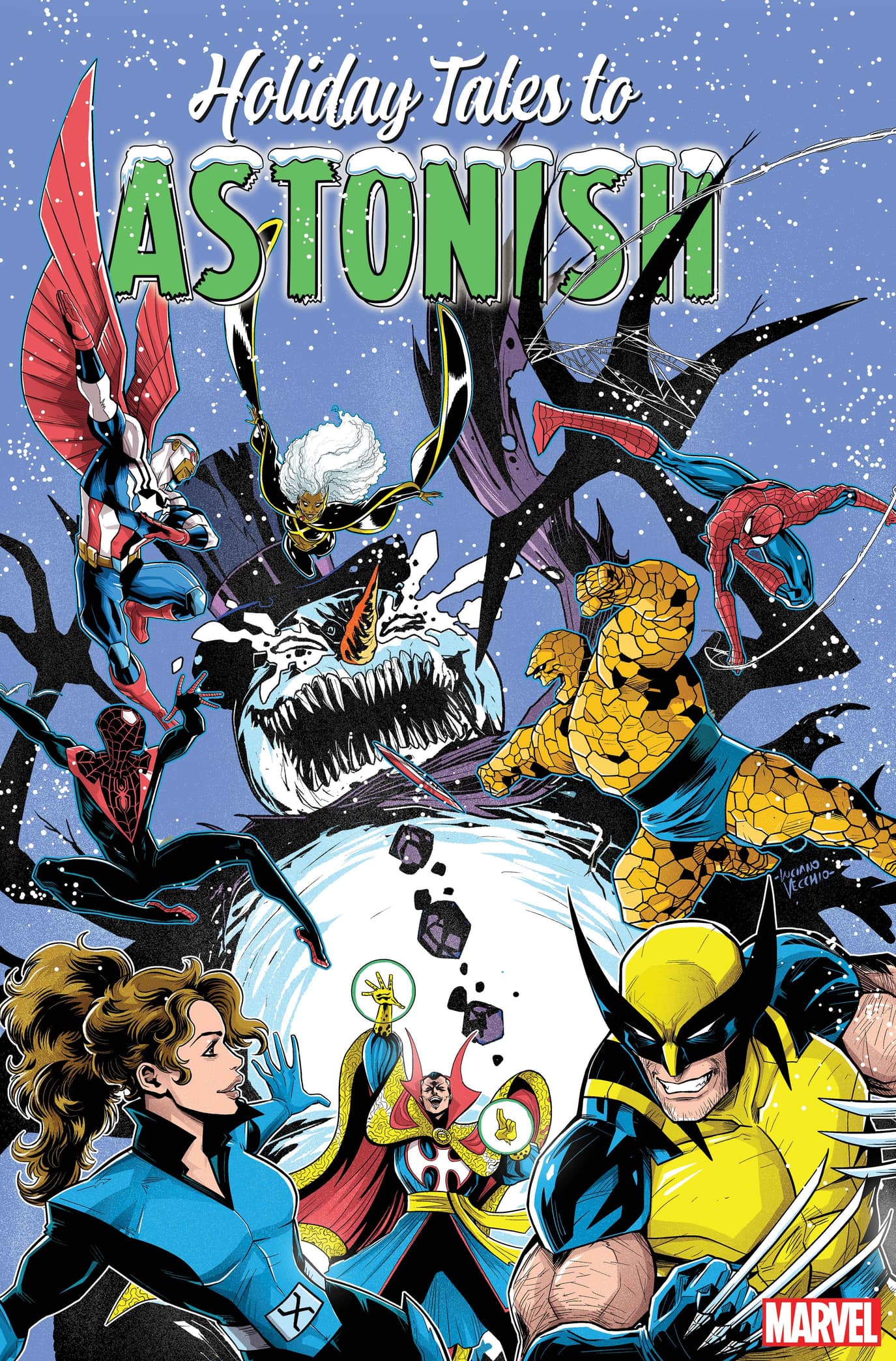 MARVEL HOLIDAY TALES TO ASTONISH #1 Cover by LUCIANO VECCHIO