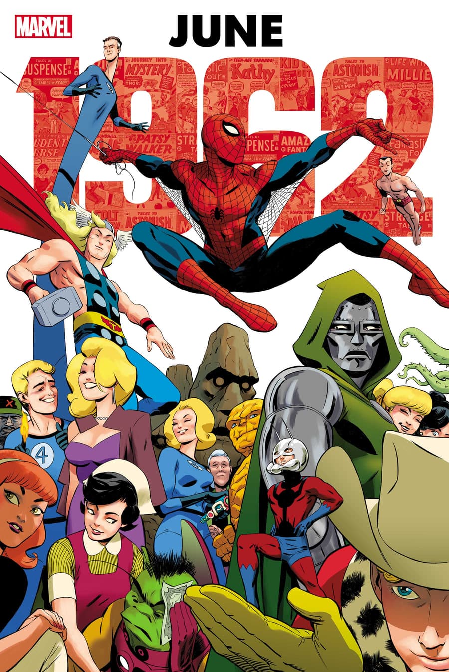 MARVEL: JUNE 1962 OMNIBUS HARDCOVER Cover by JAVIER RODRIGUEZ