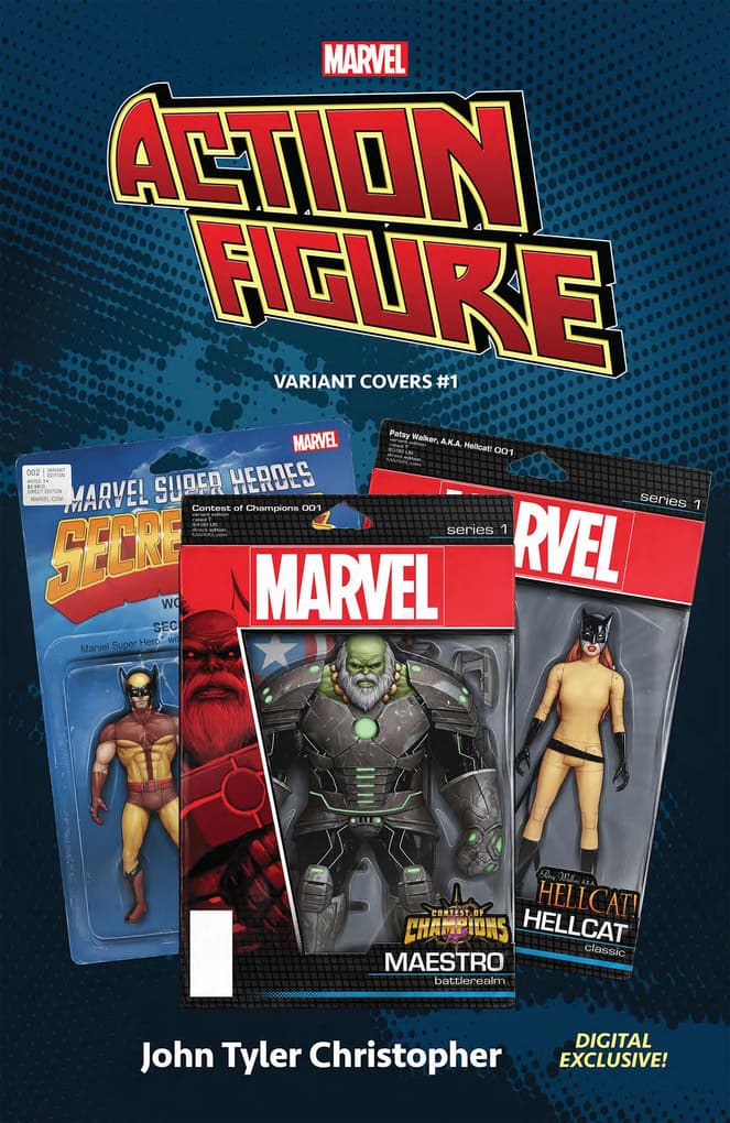 MARVEL: THE ACTION FIGURE VARIANT COVERS #1 