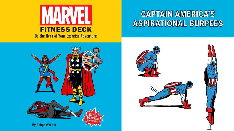 Be the Hero of Your Exercise Adventure with the 'Marvel Fitness Deck'