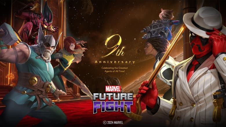 Marvel's Greatest Agents Celebrate MARVEL Future Fight's 9th Anniversary