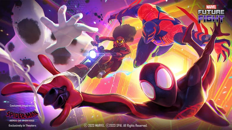 MARVEL Future Fight Spins Web of New Updates in v910 Inspired by 'Spider-Man: Across the Spider-Verse'