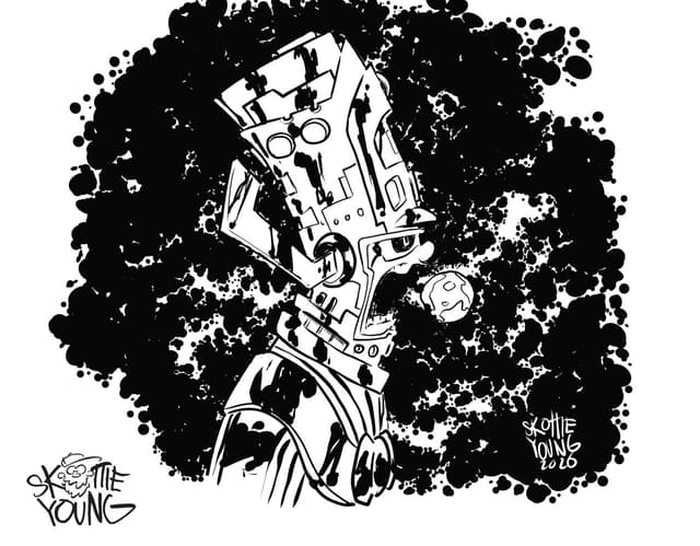 Galactus by Skottie Young