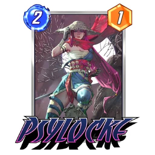 MARVEL SNAP Ronin Psylocke Variant