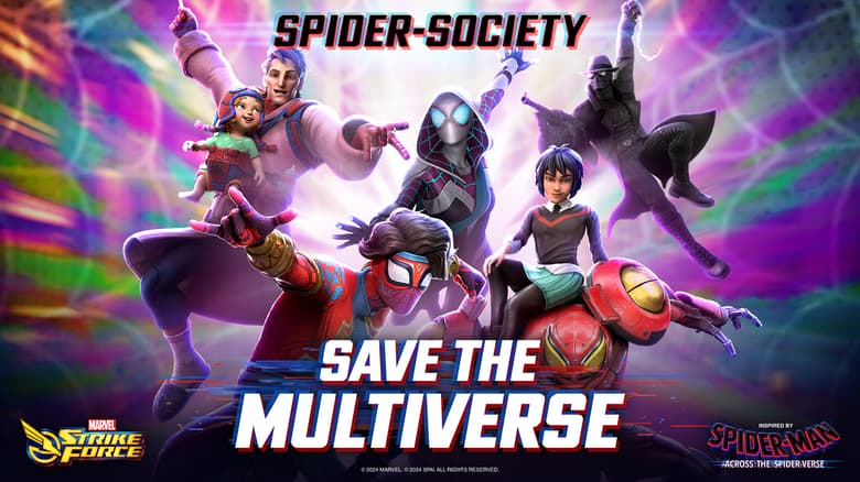 The Spider-Society Arrives on 'MARVEL Strike Force' to Save the Multiverse