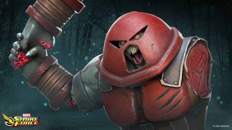 Zombie Juggernaut Is an Unstoppable Force in 'MARVEL Strike Force'