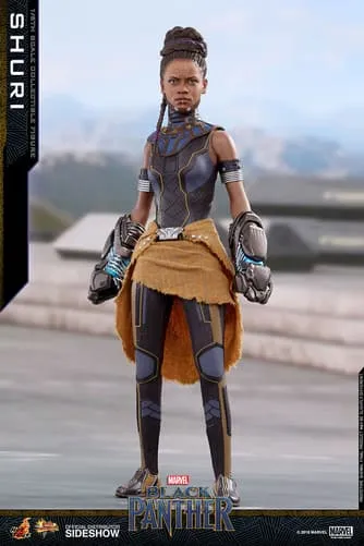 SHURIさま Sideshow and Hot Toys' Sixth Scale Shuri Figure and Wakanda Throne