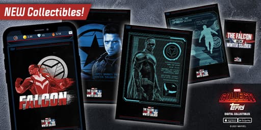 <bit.ly/MARVELCollect>Marvel Collect! by Topps</a> / Available in the App Store 