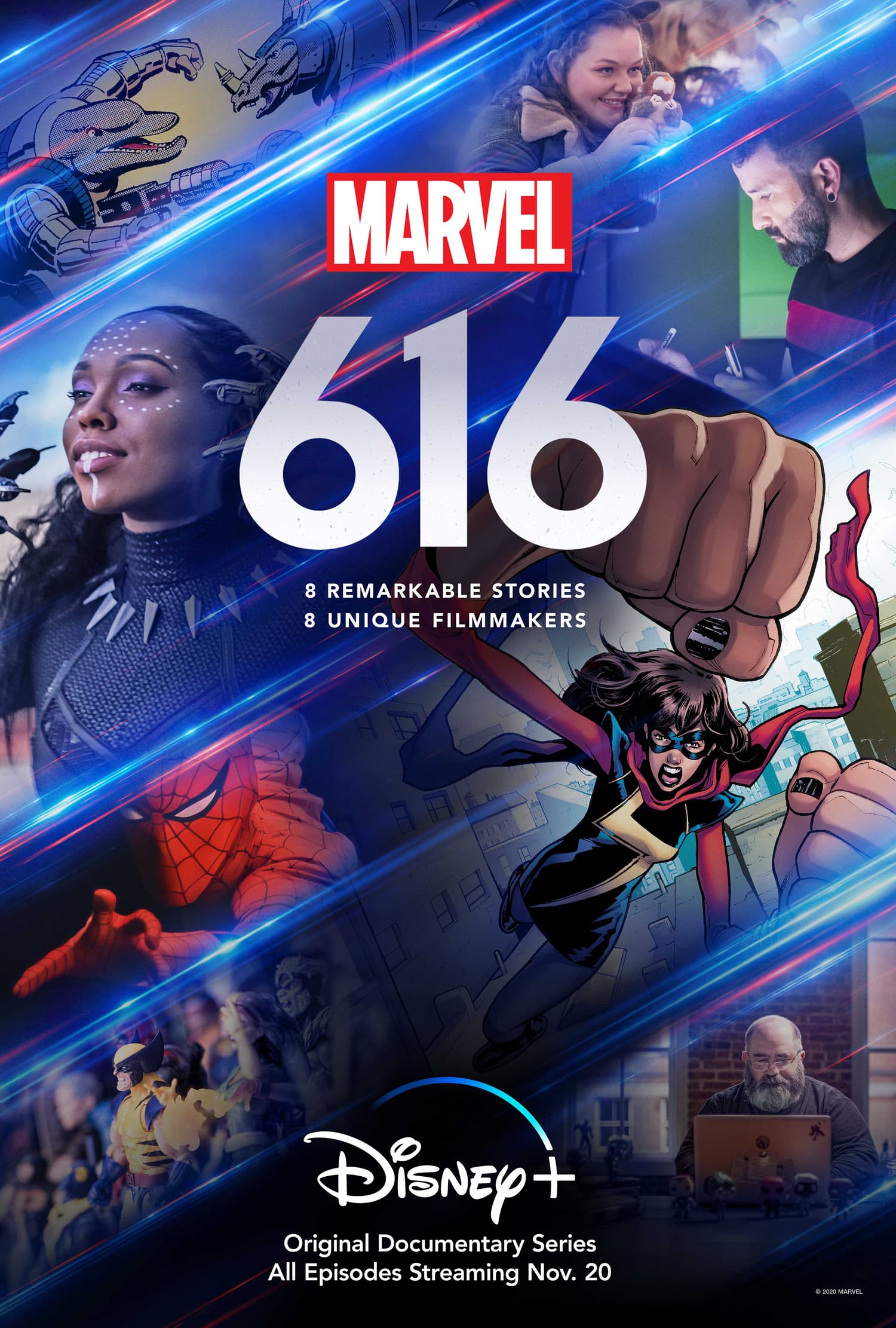 Marvel's 616 key art