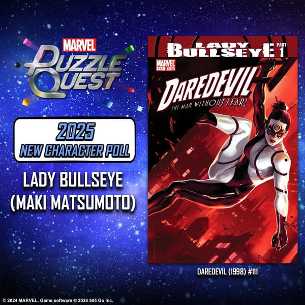 MARVEL Puzzle Quest Lady Bullseye (Maki Matsumoto)