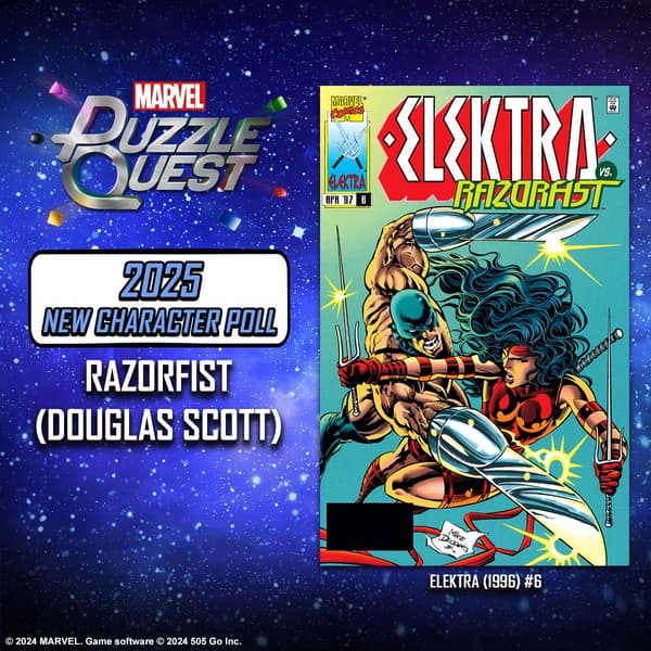 MARVEL Puzzle Quest Razorfist (Douglas Scott)