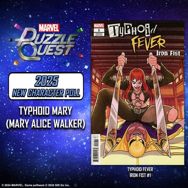 MARVEL Puzzle Quest Typhoid Mary (Mary Alice Walker)