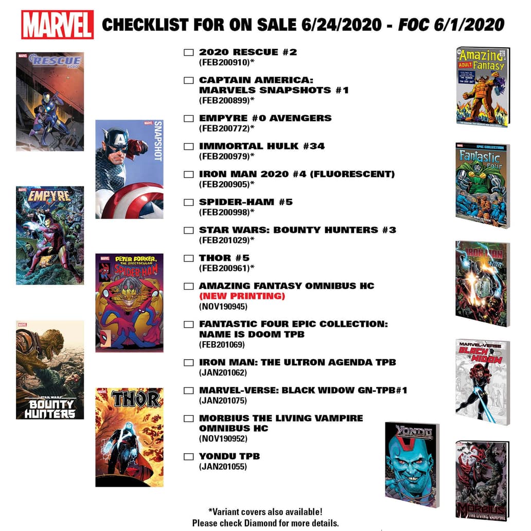 New Comics on Sale June 24