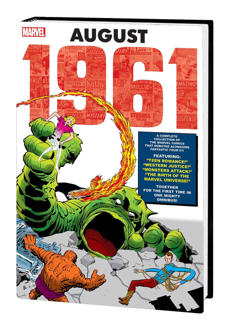MARVEL: AUGUST 1961 OMNIBUS Direct Market variant cover by Jack Kirby