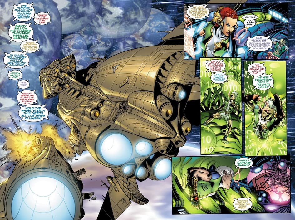 Noh-Varr and Kree hit a snag in their mission.