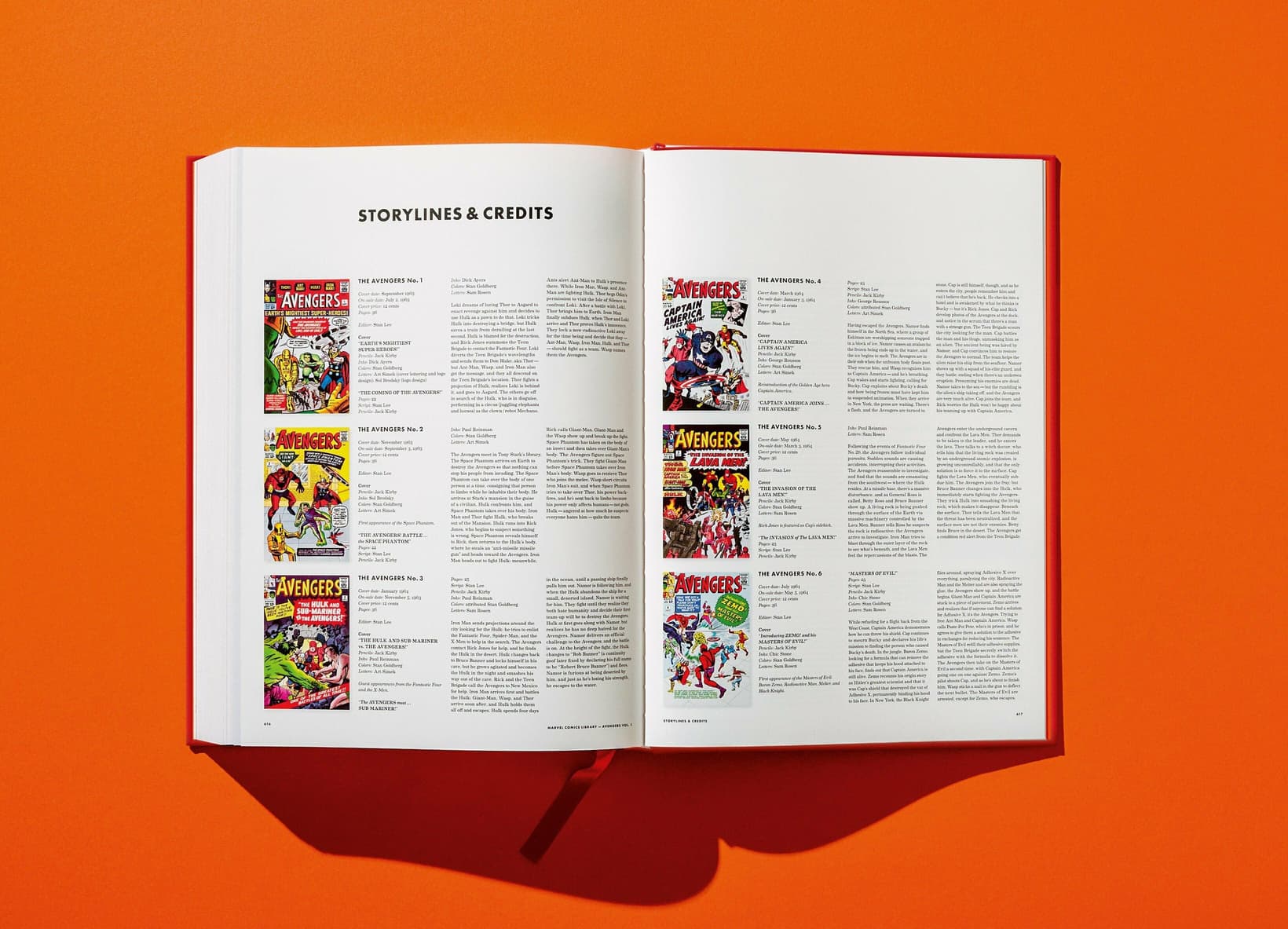 TASCHEN's Marvel Comics Library: Avengers. Vol. 1. 1963–1965 Collection