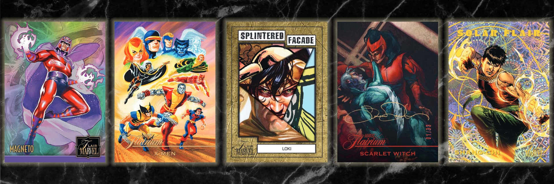 Marvel Flair Trading Cards on e-Pack®