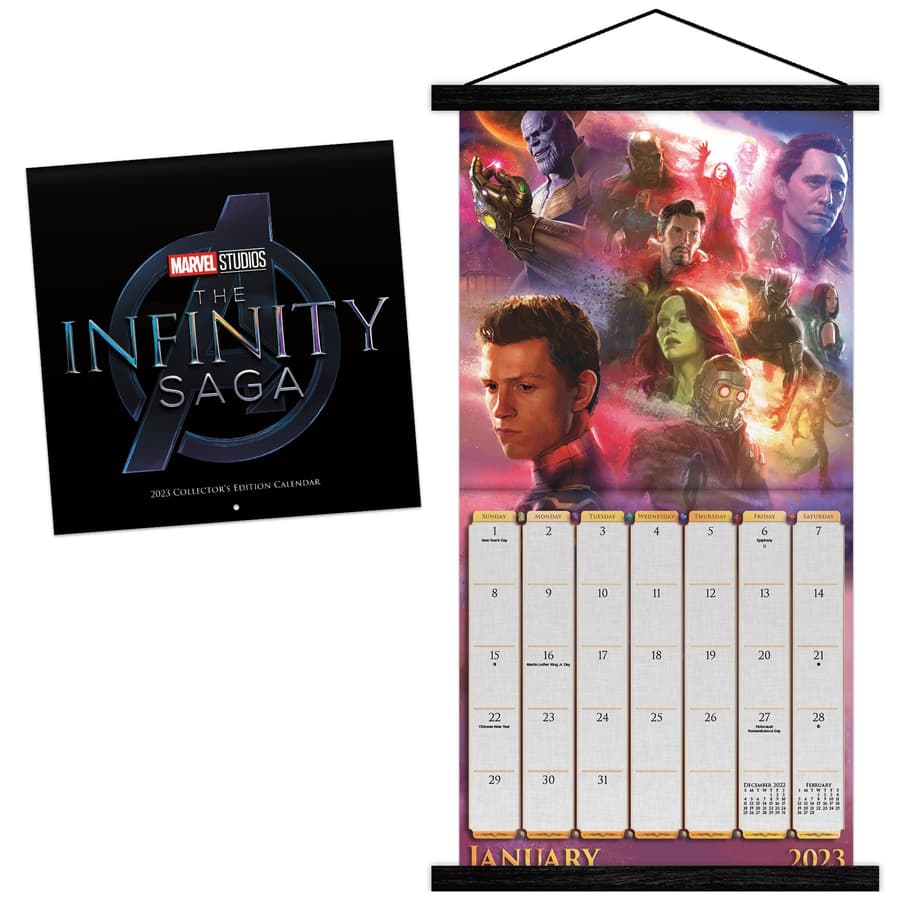 2023 Marvel Infinity Saga Collector's Edition Calendar