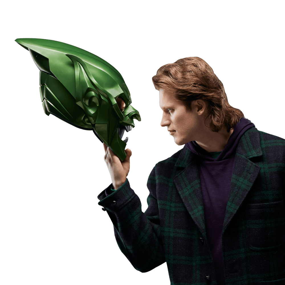 MARVEL LEGENDS SERIES GREEN GOBLIN ROLEPLAY HELMET