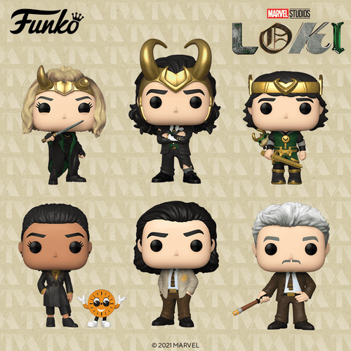 'Loki' Funko Pops