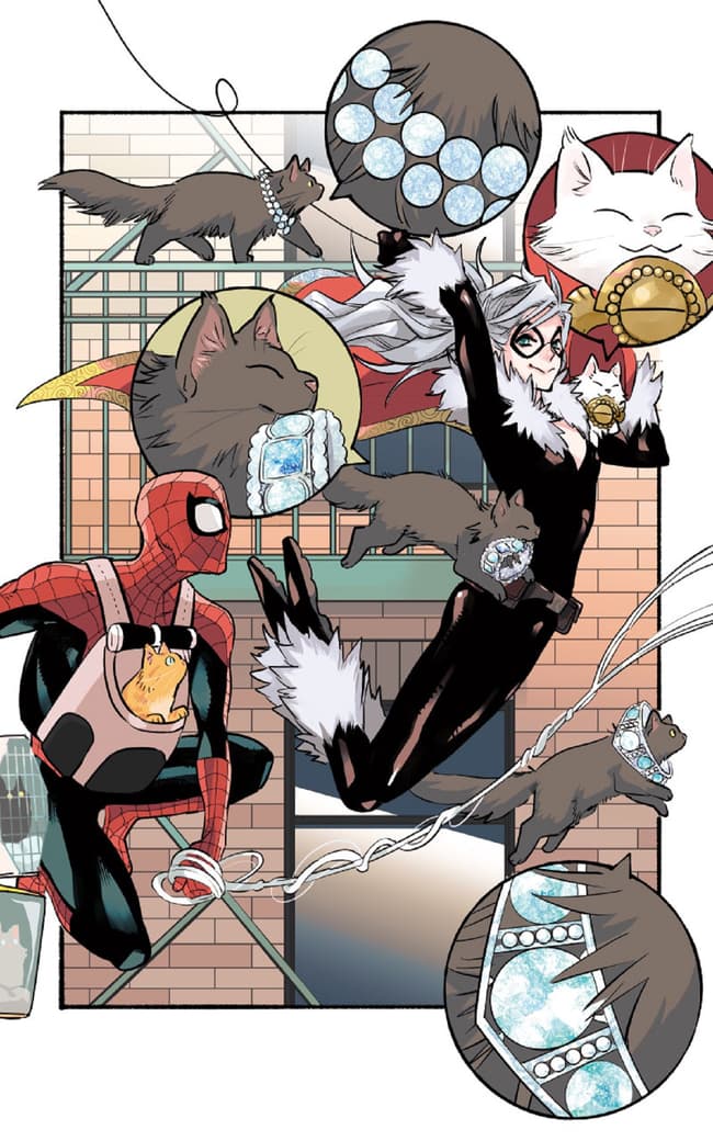 Preview panels from MARVEL MEOW INFINITY COMIC (2022) #2.