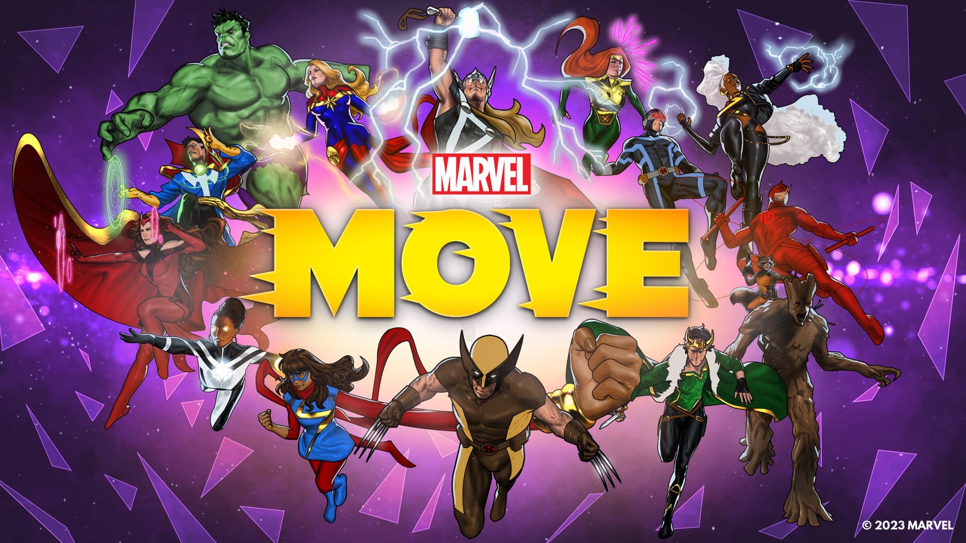 Get Fit with Marvel Heroes - Marvel Move Mobile Fitness Program Coming Soon