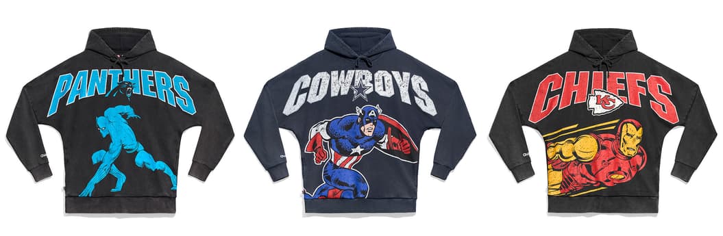 Marvel x NFL Chalk Line