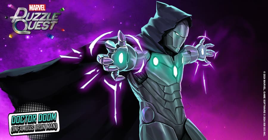 Doctor Doom (Infamous Iron Man) joins MARVEL Puzzle Quest