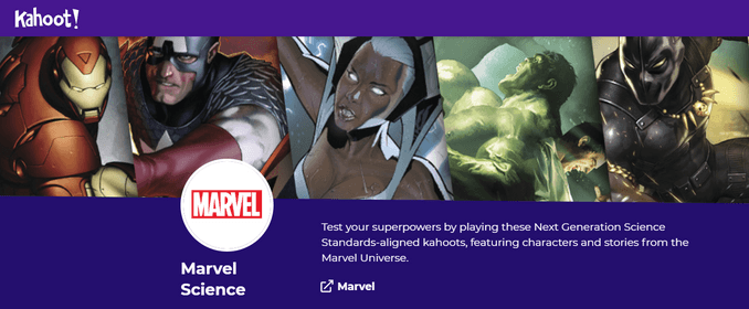 Kahoot Marvel Collection