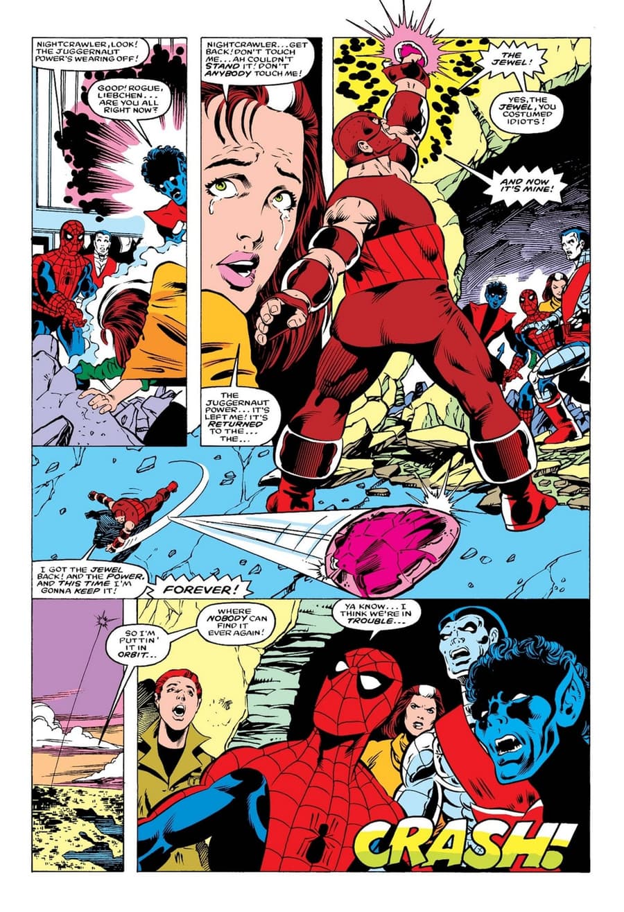 MARVEL TEAM-UP (1972) #150 page by Louise Simonson and Greg LaRocque