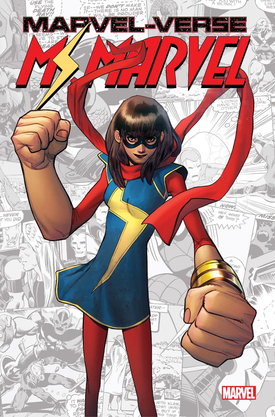 Cover to MARVEL-VERSE: MS. MARVEL.