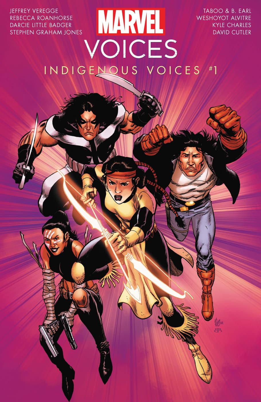 Cover to MARVEL’S VOICES: INDIGENOUS VOICES #1.