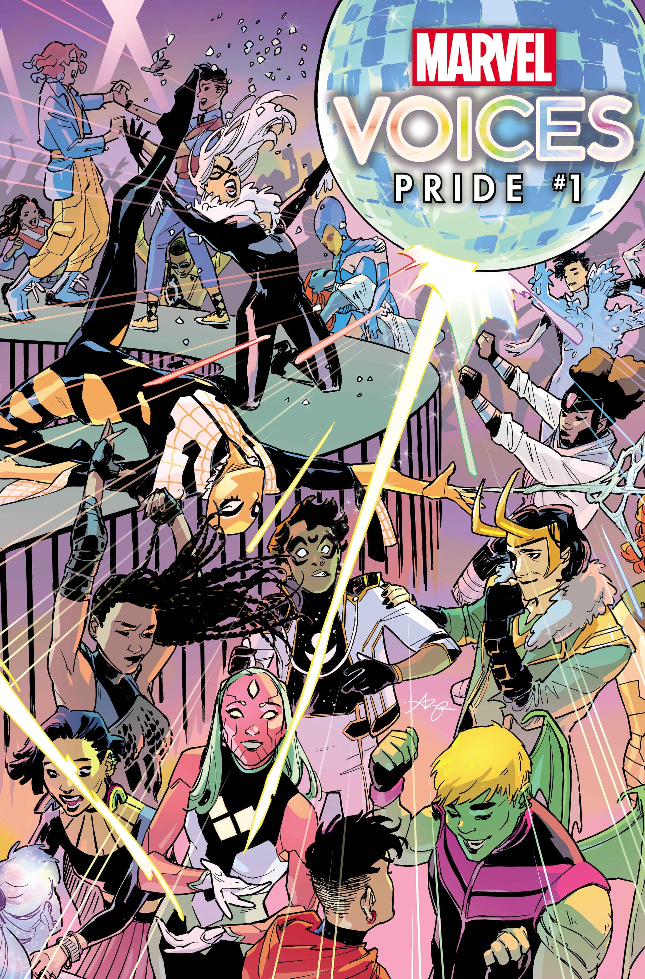 Marvel's Voices Pride #1 cover by Amy Reeder