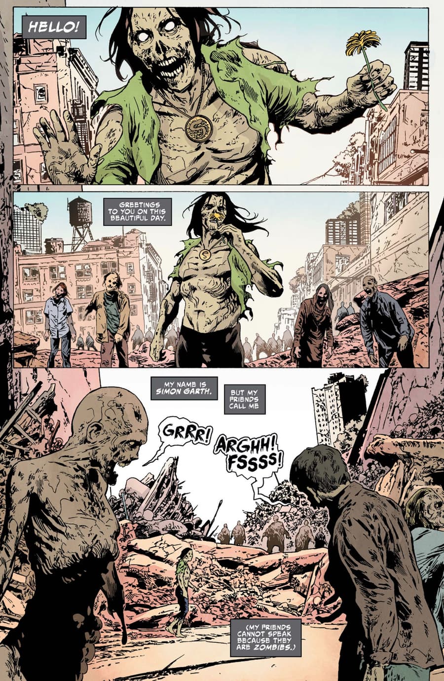 MARVEL ZOMBIE (2018) #1 page by W. Maxwell Prince and Steffano Raffaele