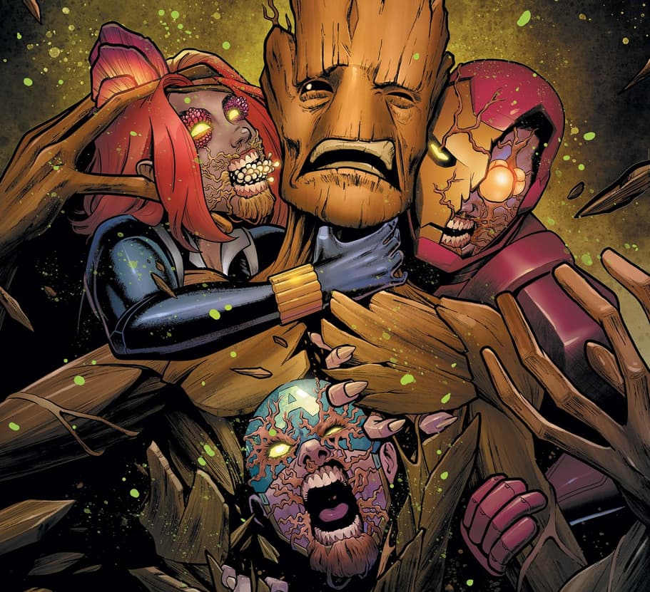 MARVEL ZOMBIES: DAWN OF DECAY (2024) #1 cover by Jason Muhr