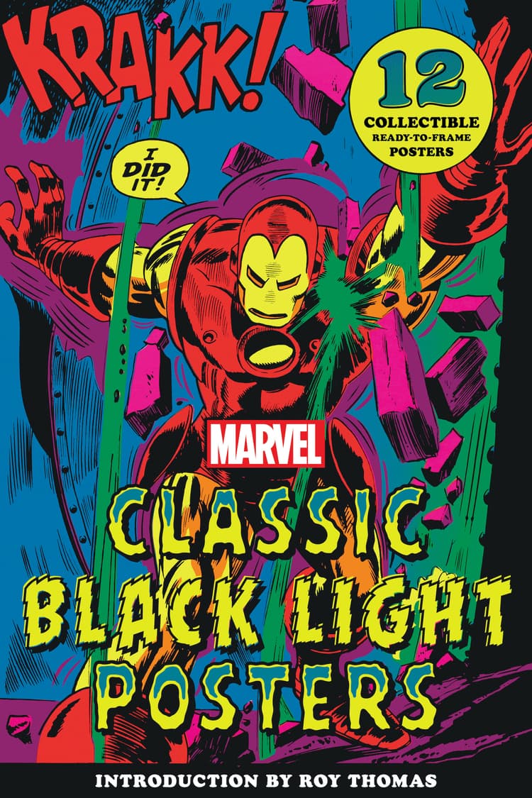 Marvel Classic Black Light Posters