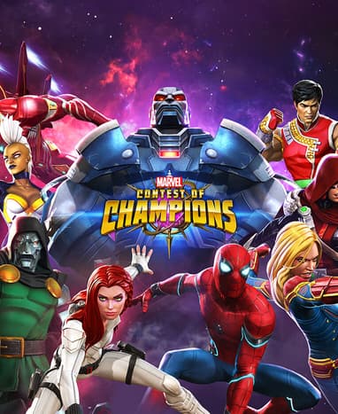 Marvel Yarışması Şampiyonlar Oyun Poster
