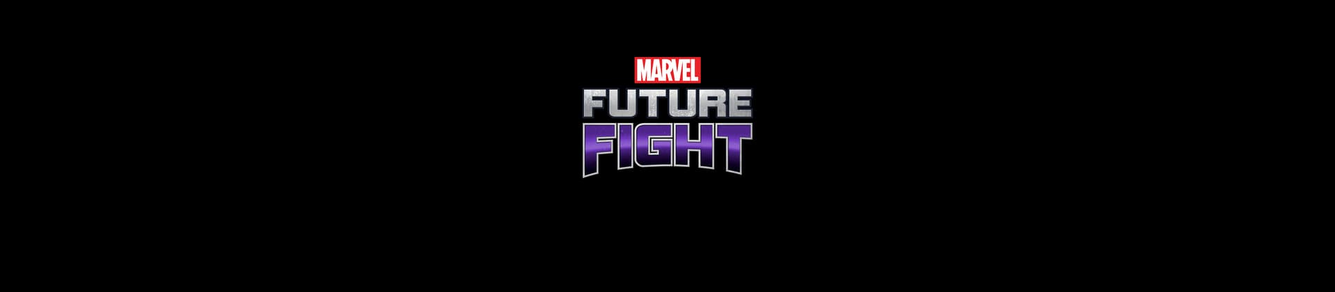 Marvel Future Fight Game Logo on Black