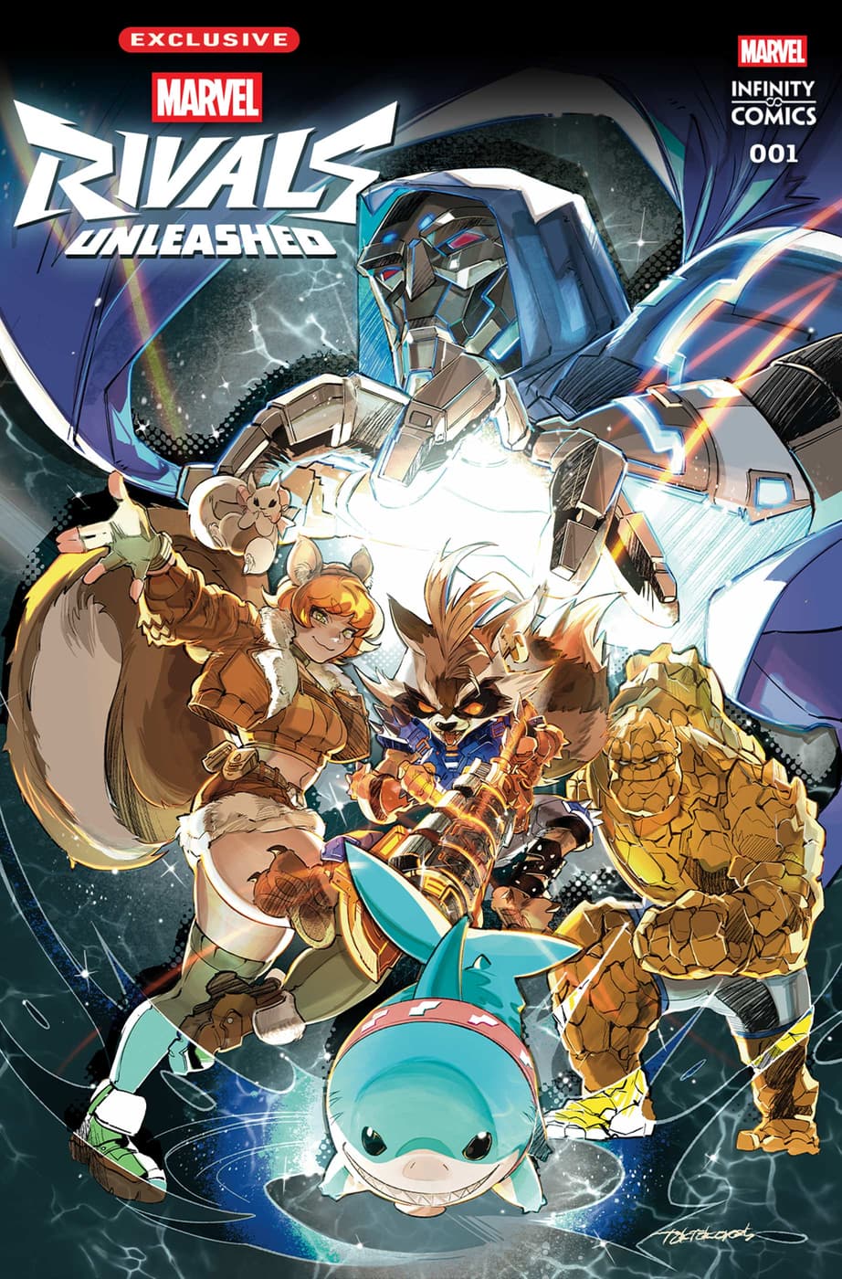 MARVEL RIVALS UNLEASHED INFINITY COMIC (2025) #1 cover by Tokitokoro