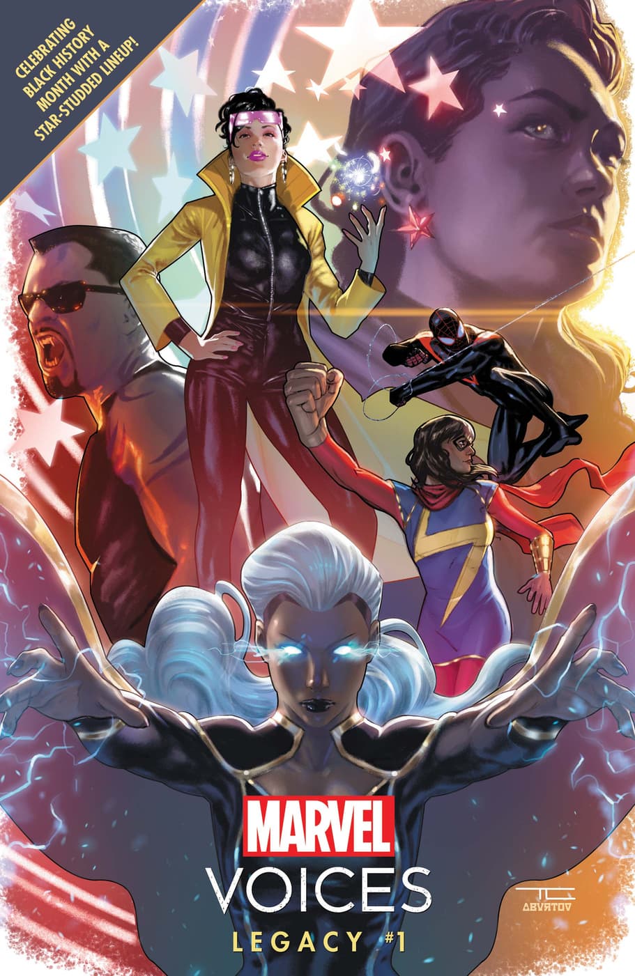 Cover to Marvel's Voices: Legacy #1