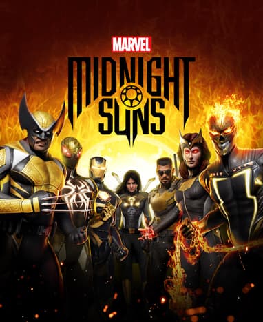 Плакат за игра на Marvel Midnight Suns